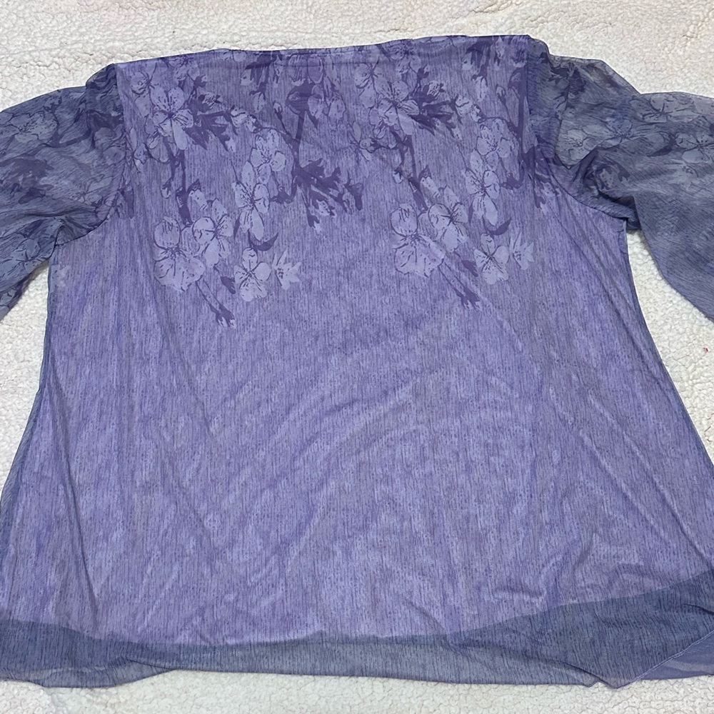 Purple blouse - Picture 8 of 10